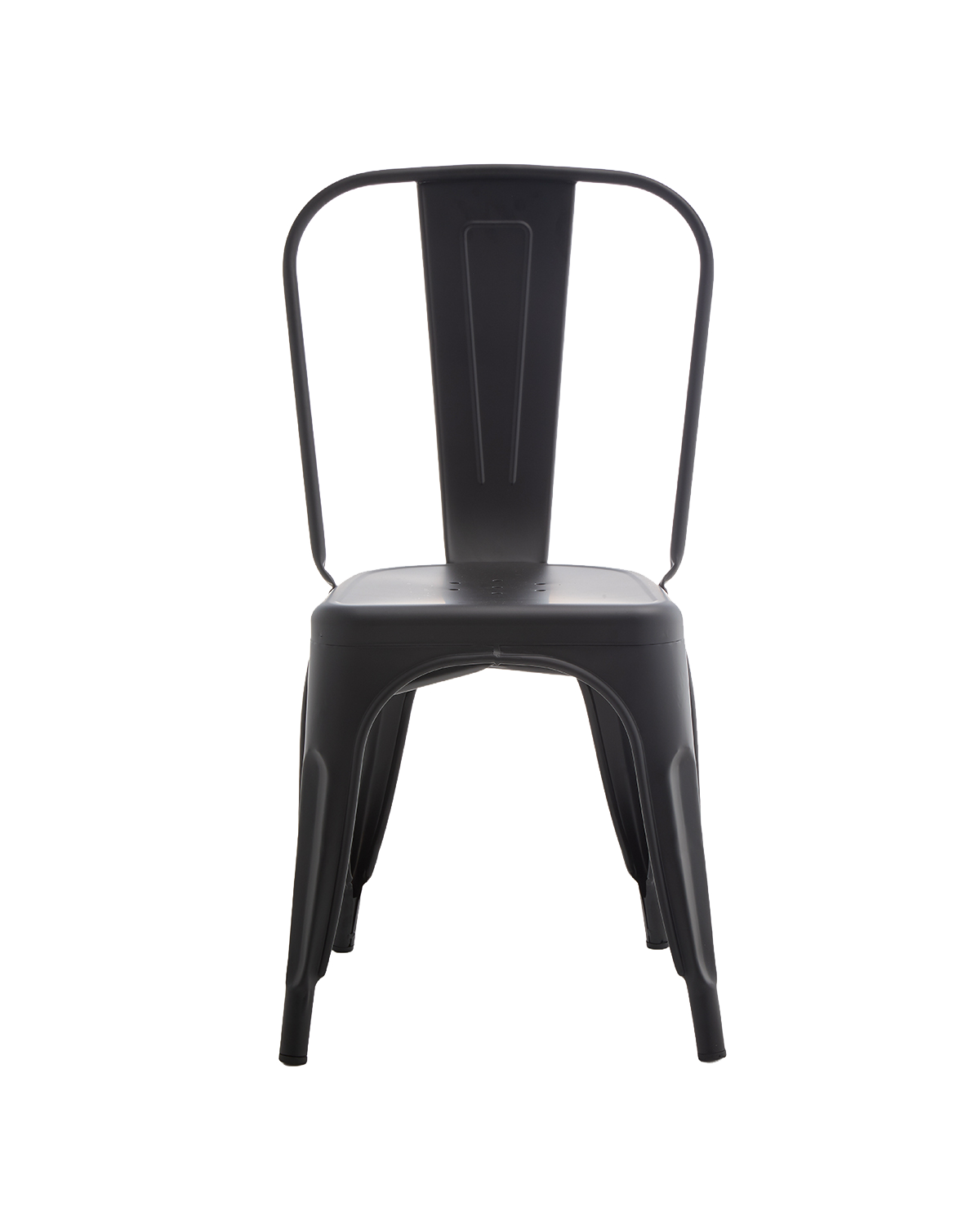 Set de 4 sillas en acero Lessie