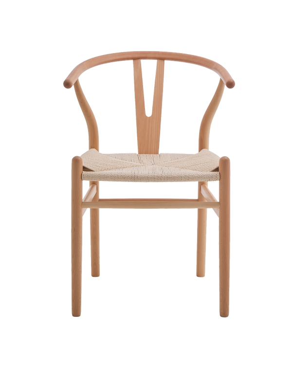 Set de 2 sillas de comedor en madera Lina