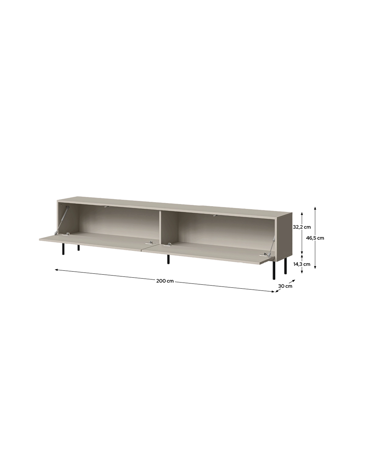 Mueble TV Lila