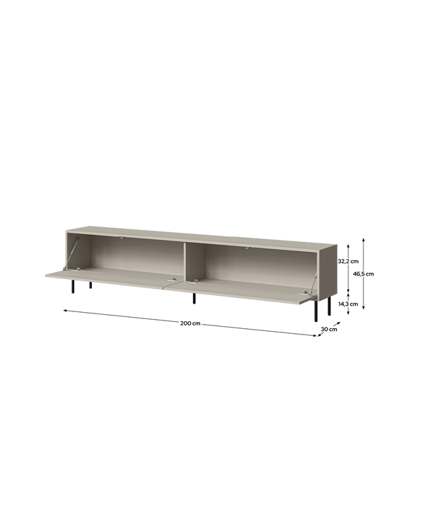 Mueble TV Lila