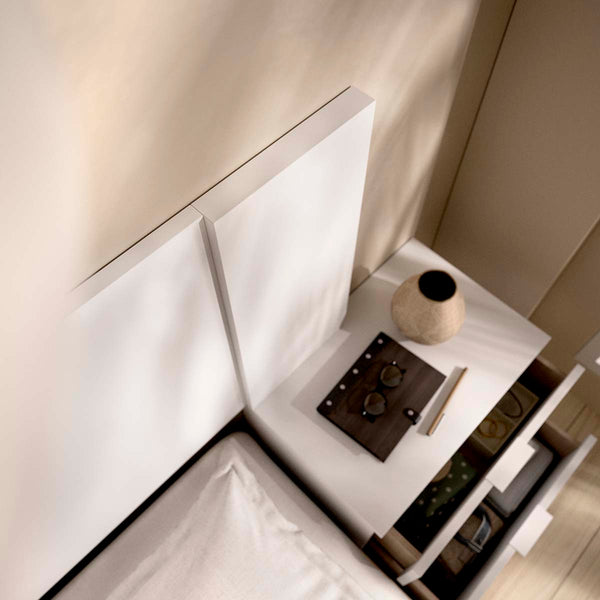 Cabecero con dos mesitas Len