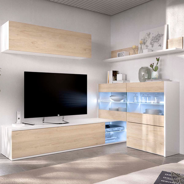 Mueble salón con luz Uma