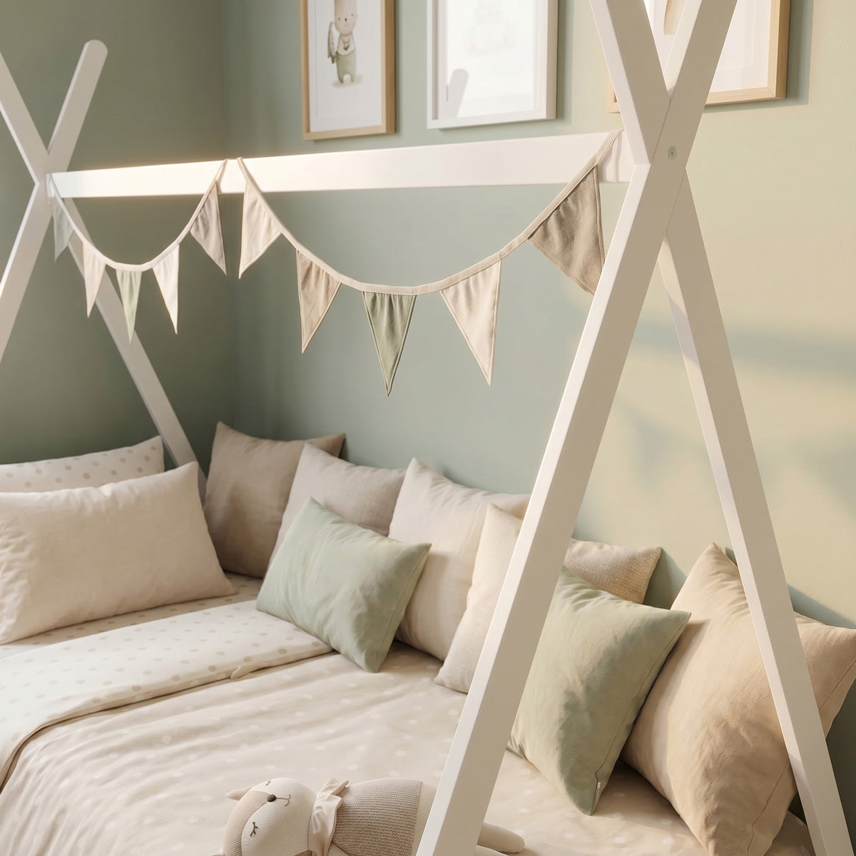 Cama cabaña tipi Noa