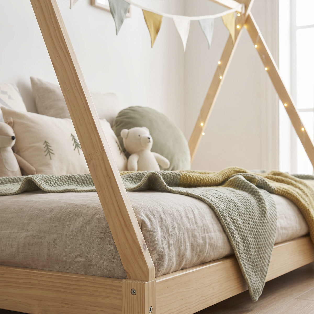 Cama cabaña tipi Noa