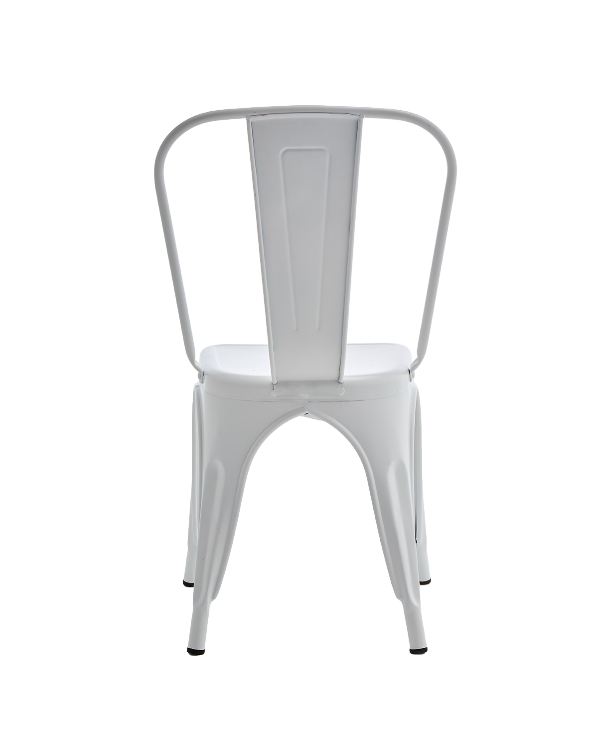 Set de 4 sillas en acero Lessie