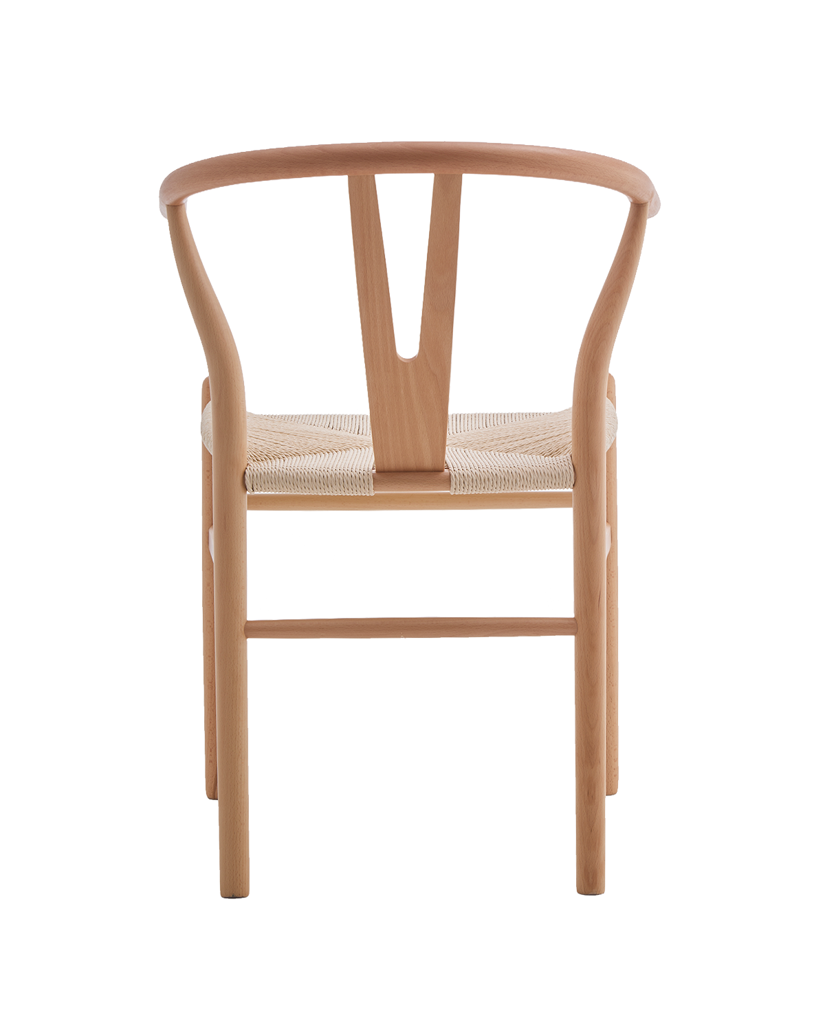 Set de 2 sillas de comedor en madera Lina