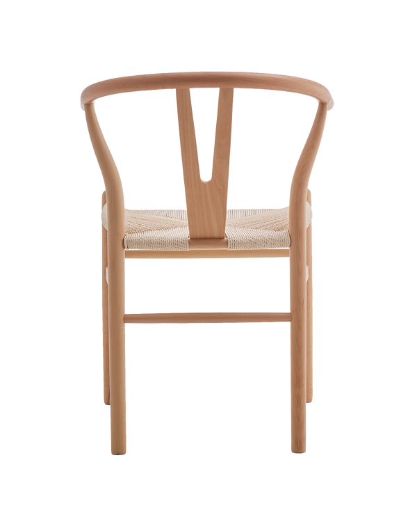 Set de 2 sillas de comedor en madera Lina