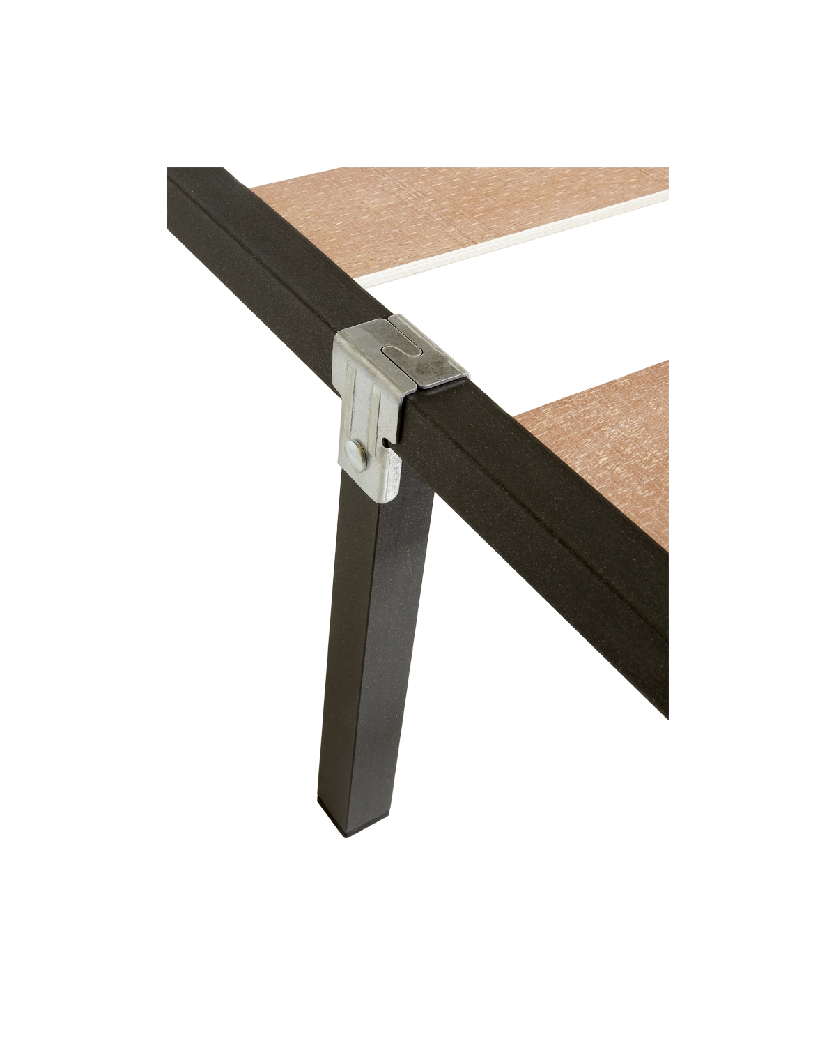 Somier lama ancha Kerry con patas 105 x 190 cm