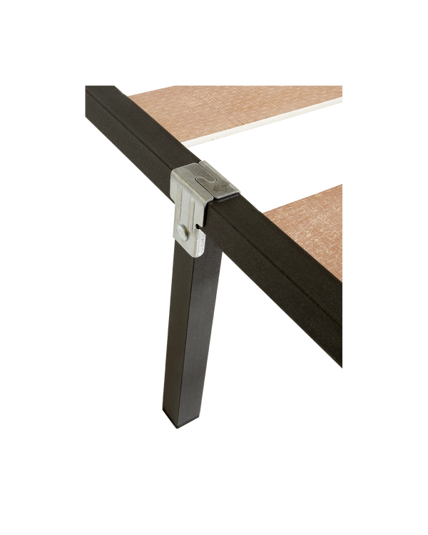 Somier lama ancha Kerry con patas 135 x 190 cm