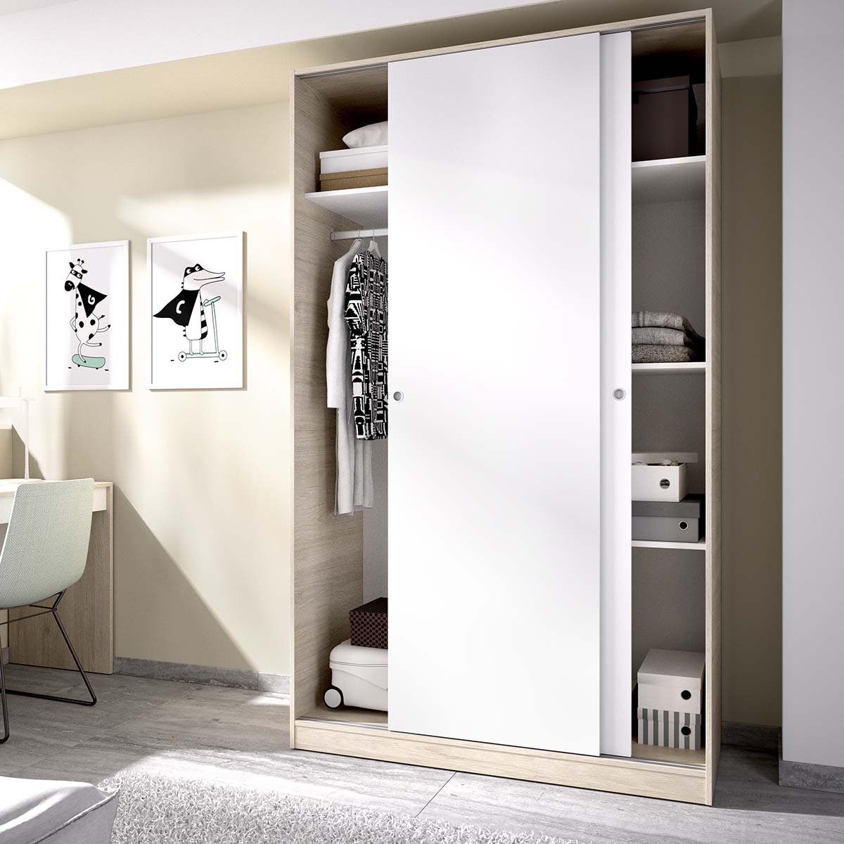 Armario de puertas correderas Slide