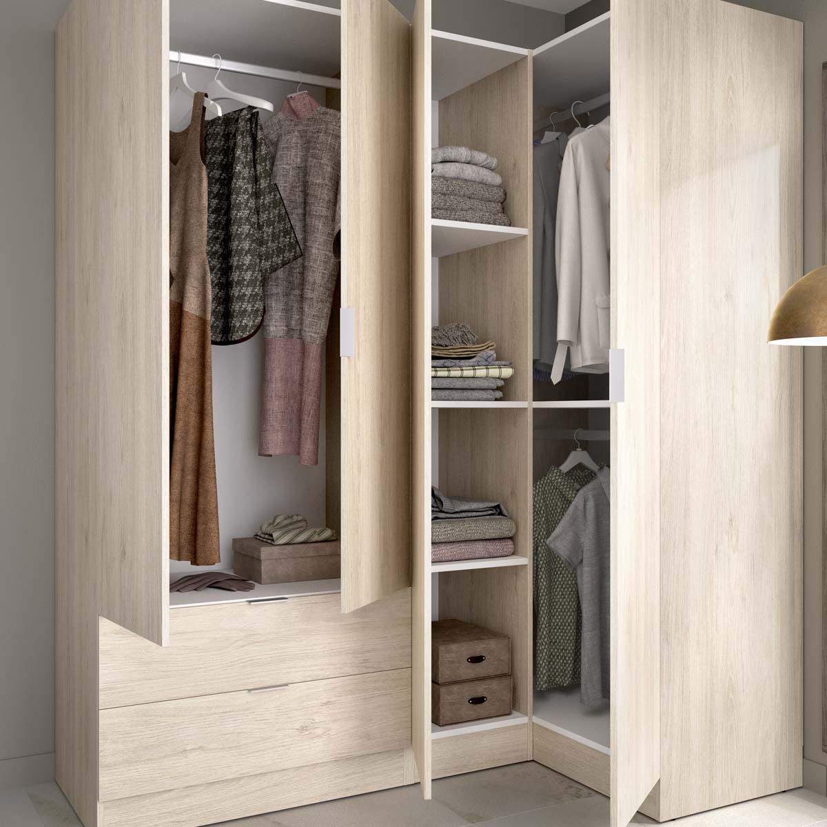 Armario rinconero Essen