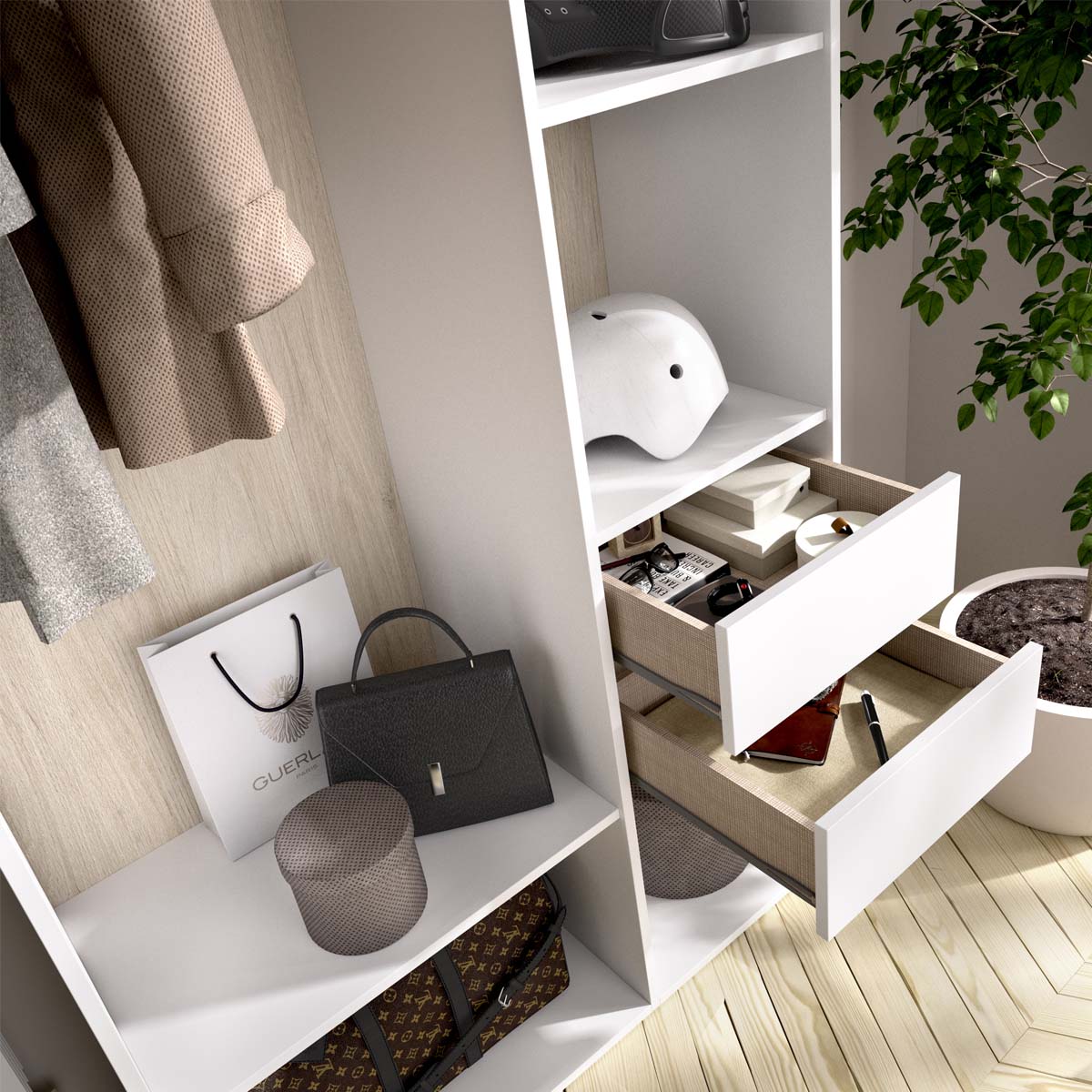 Módulo vestidor Suit