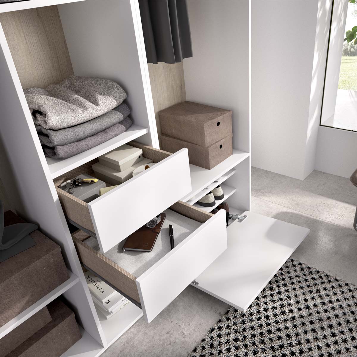 Módulo vestidor Suit