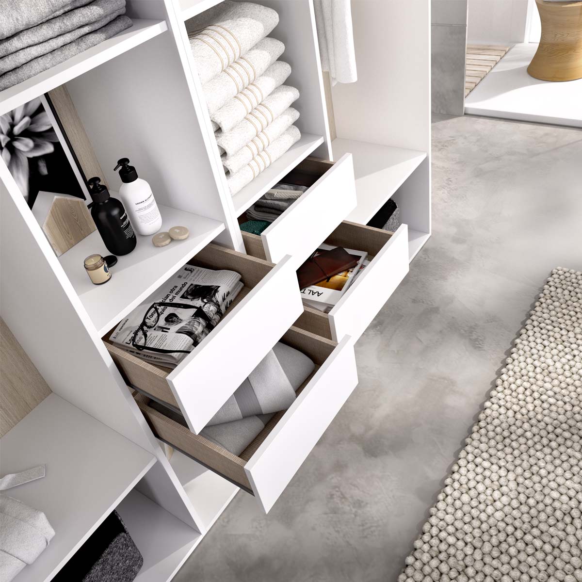 Módulo vestidor Suit