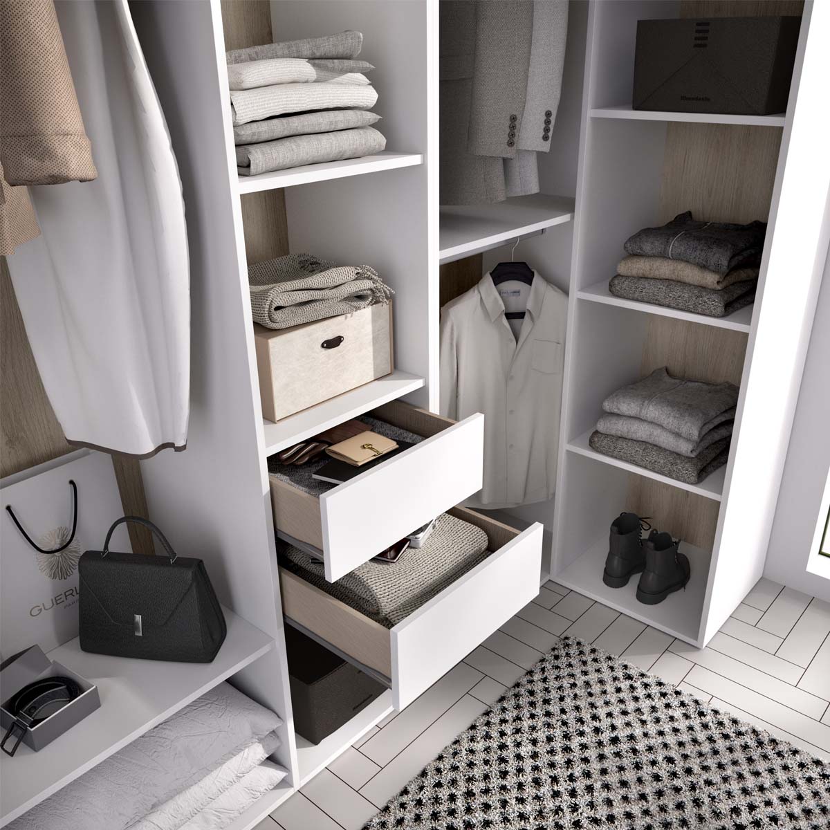 Módulo vestidor rinconero Suit