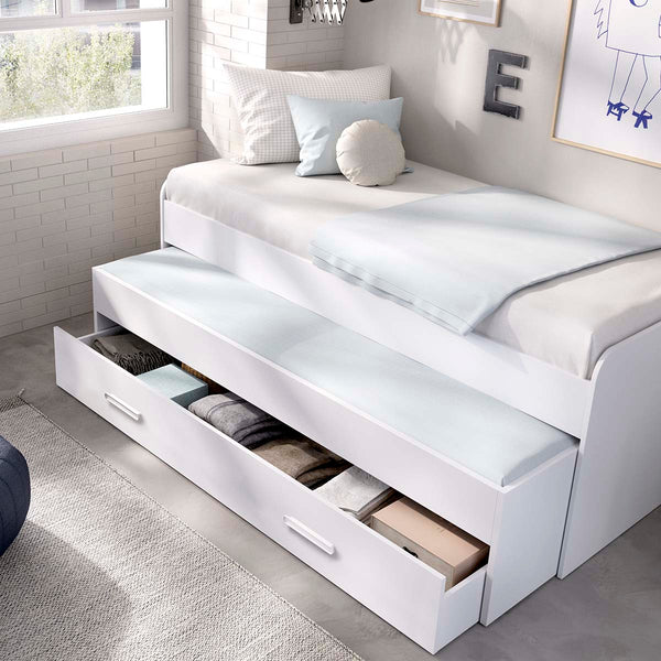 Cama nido con almacenaje Pema