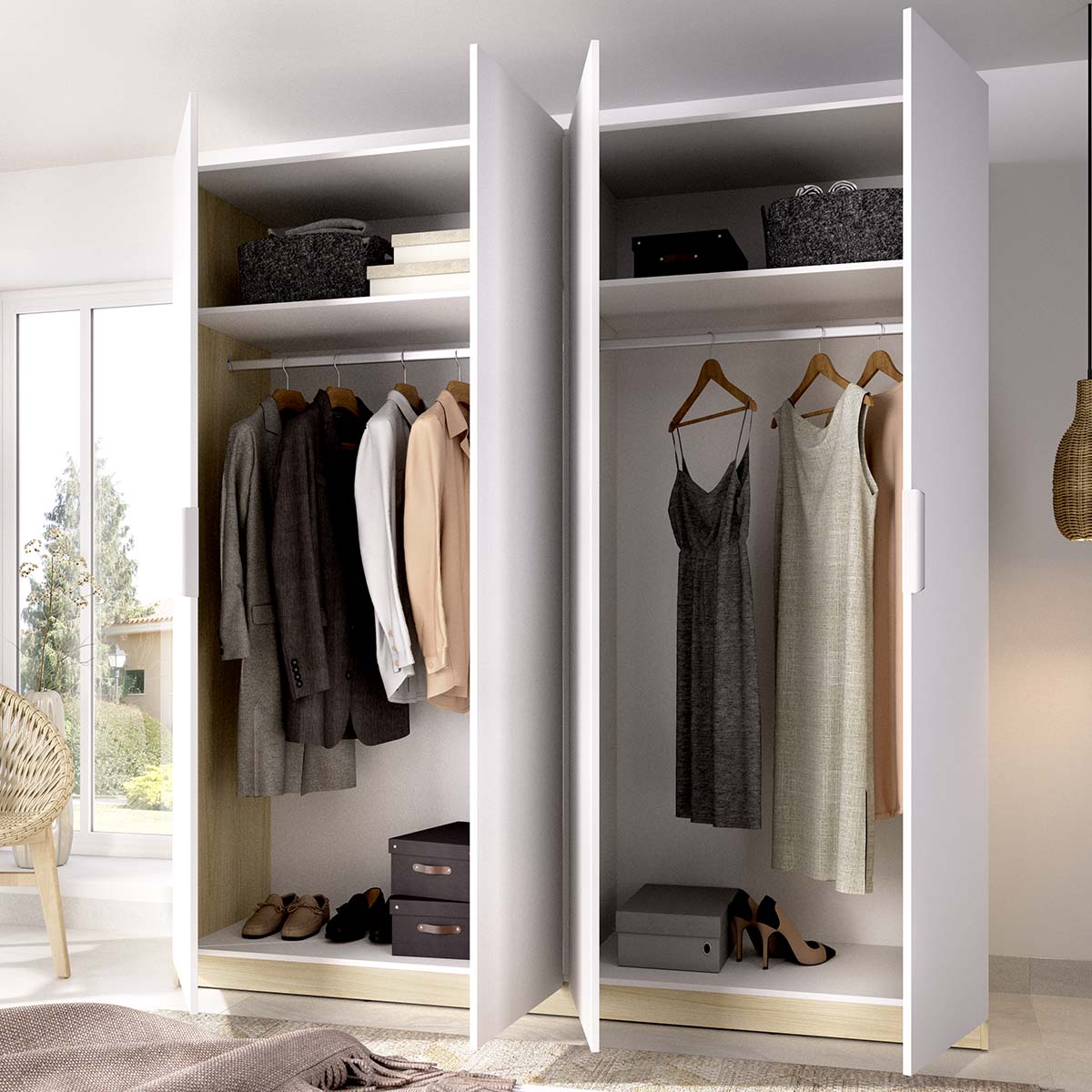 Armario de puertas batentes Emax