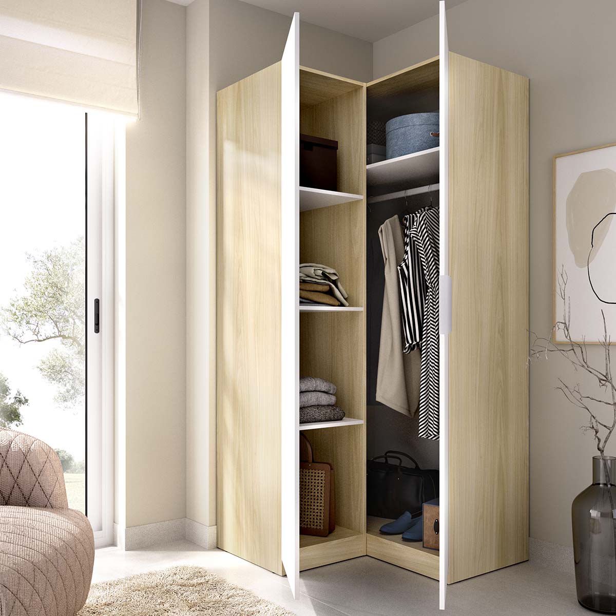 Armario rinconero Emax