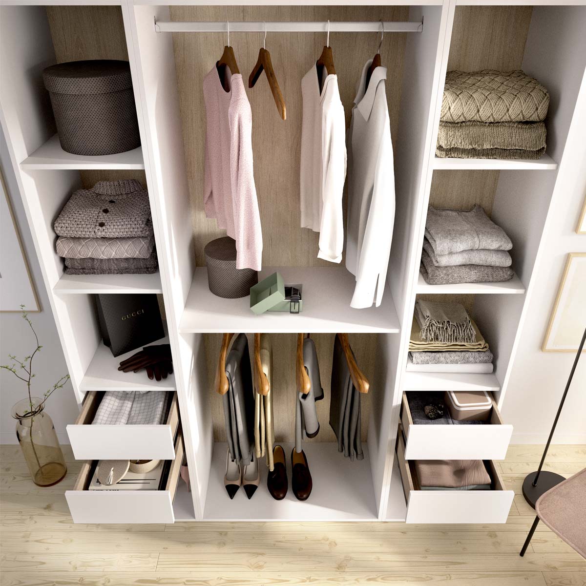 Módulo vestidor Suit