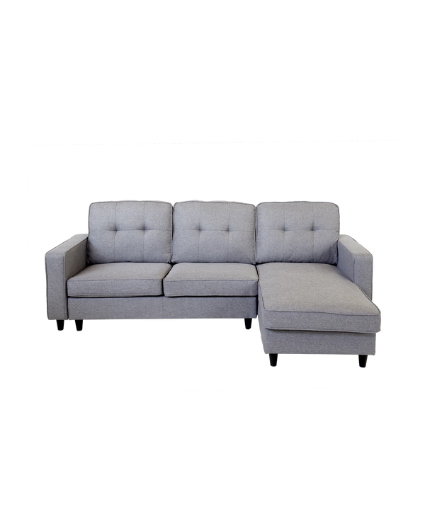 Sofá con chaise longue reversible Karla