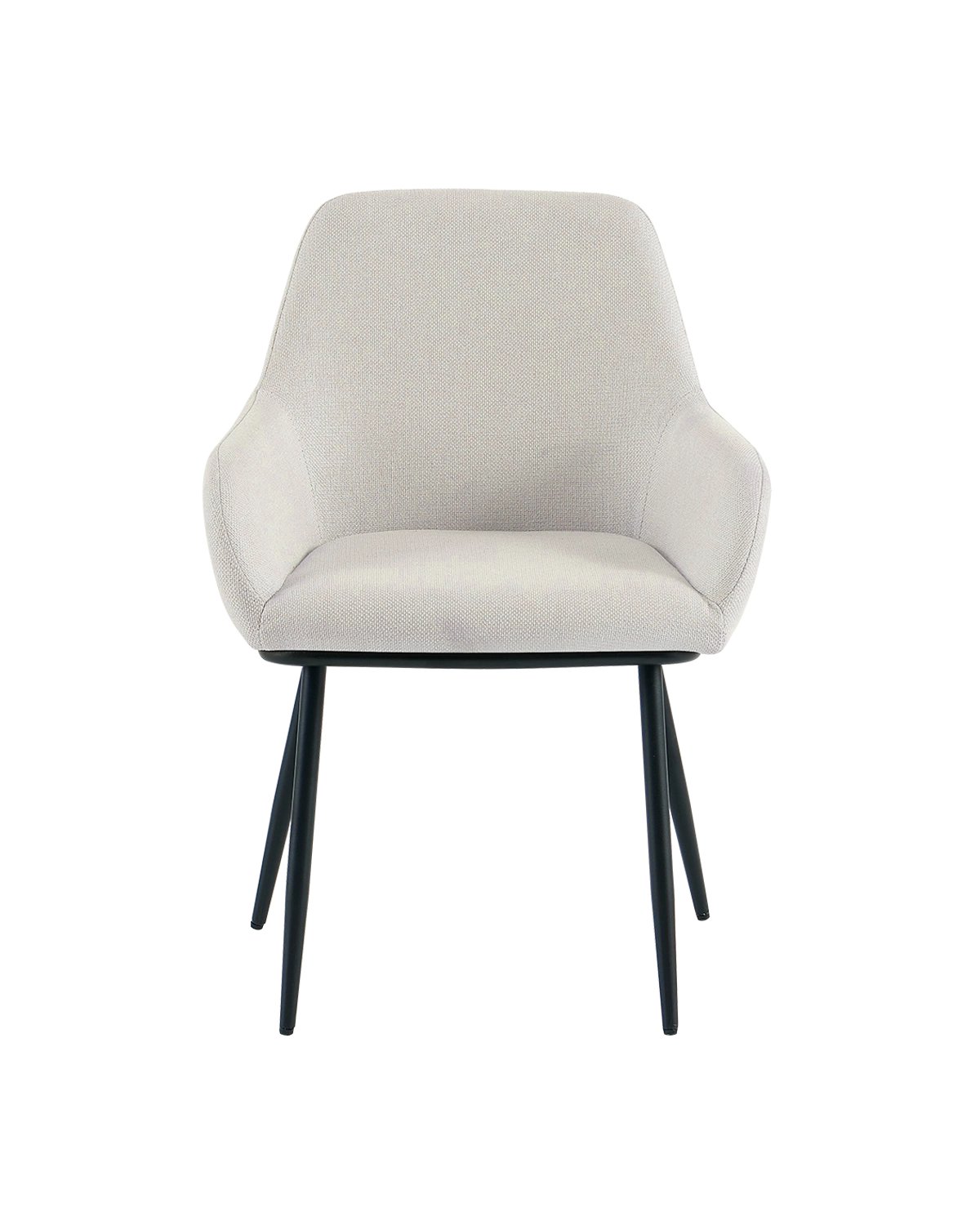 Set de 2 sillas de comedor tapizadas Verna