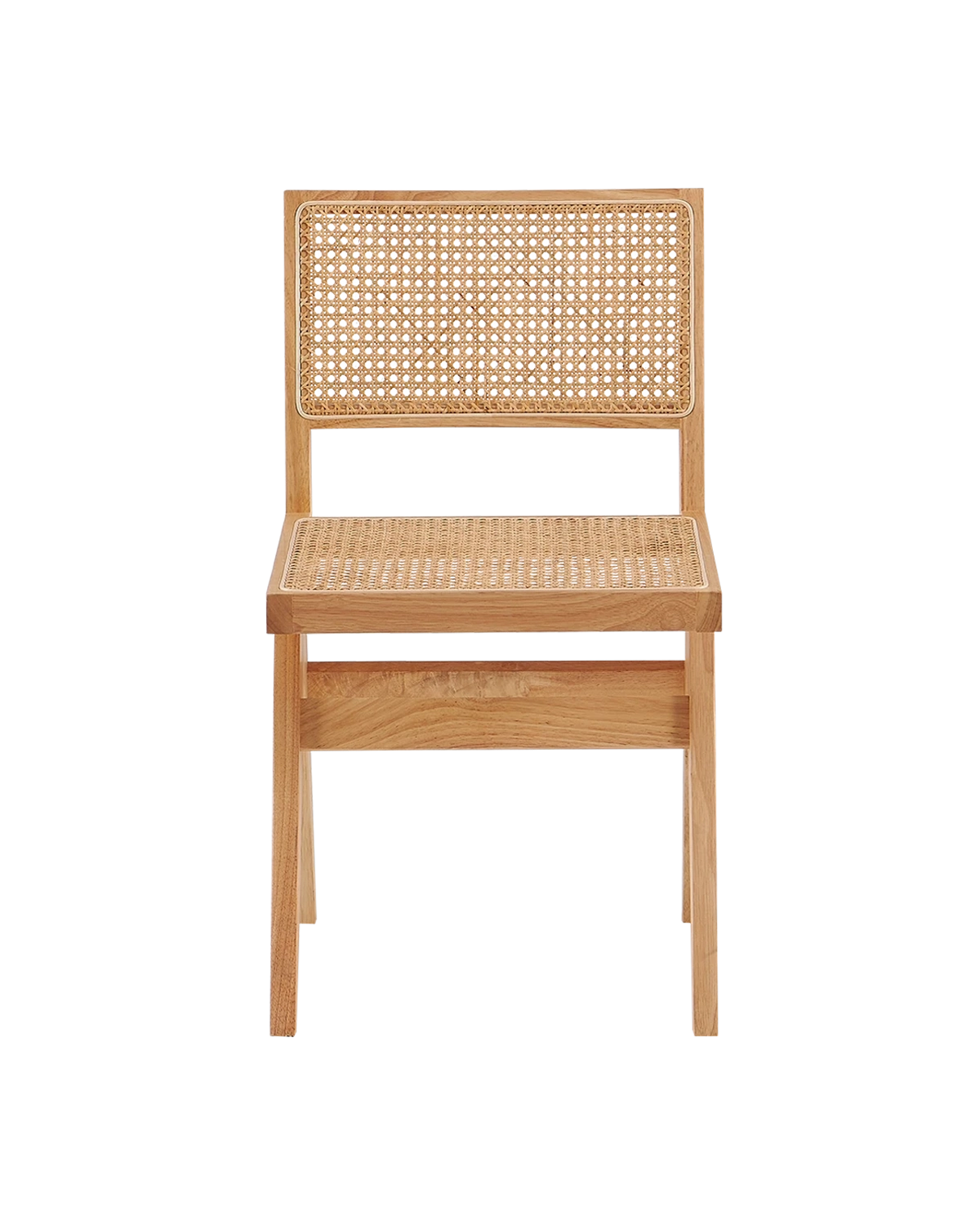 Set de 2 sillas de comedor en ratán Alana