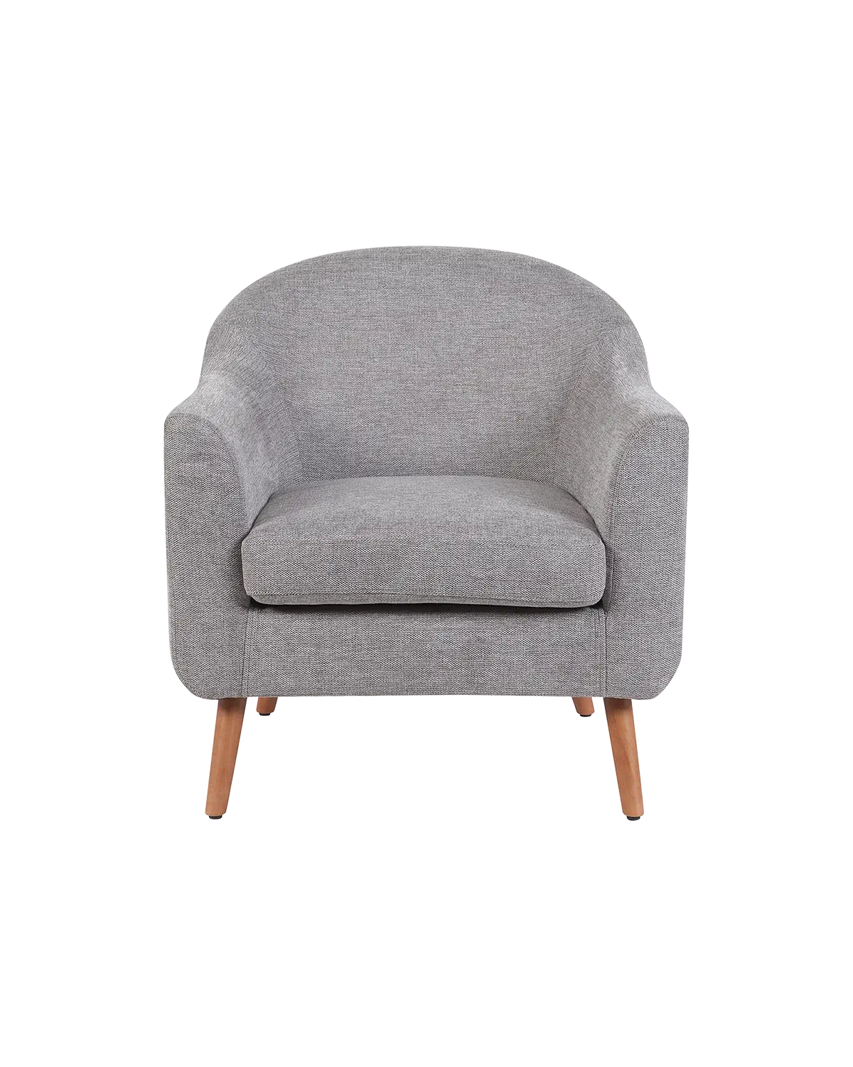 Sillón tapizado en tela Nelda