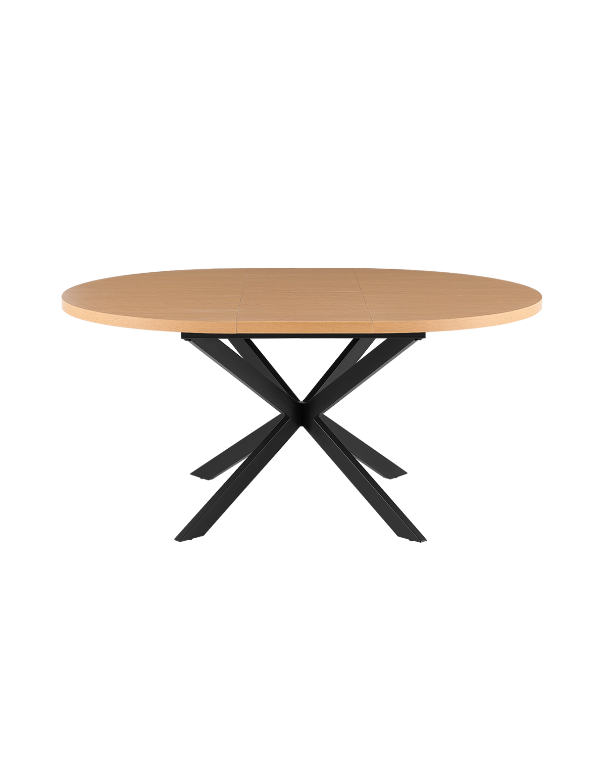 Mesa de comedor redonda extensible Elvia