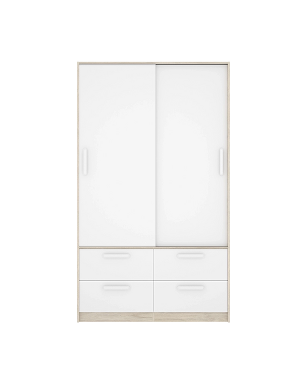 Armario de puertas correderas y cajones Slide