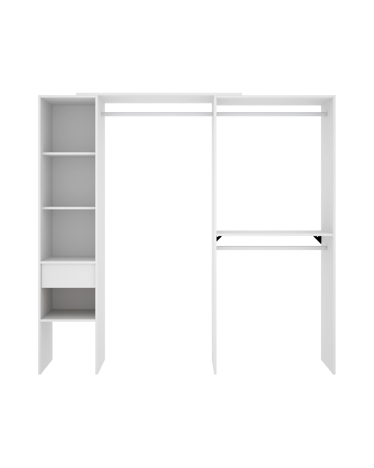 Armario vestidor regulable con doble montaje Suit