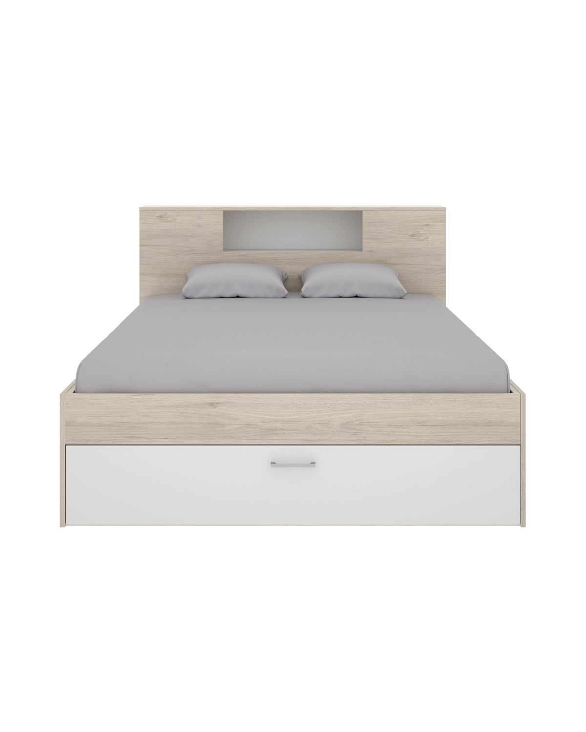 Cama matrimonio con cabecero y almacenaje Lanka