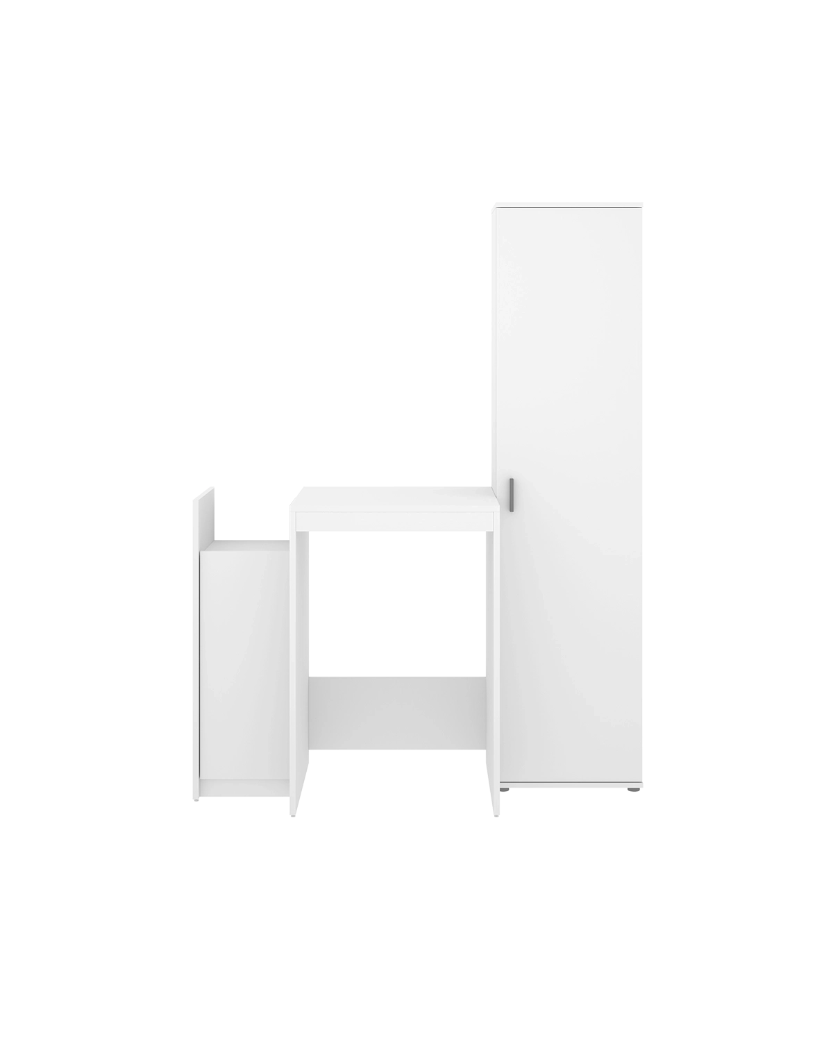 Armario Lavadora con modulo bajo y columna auxiliar 1 puerta Fit
