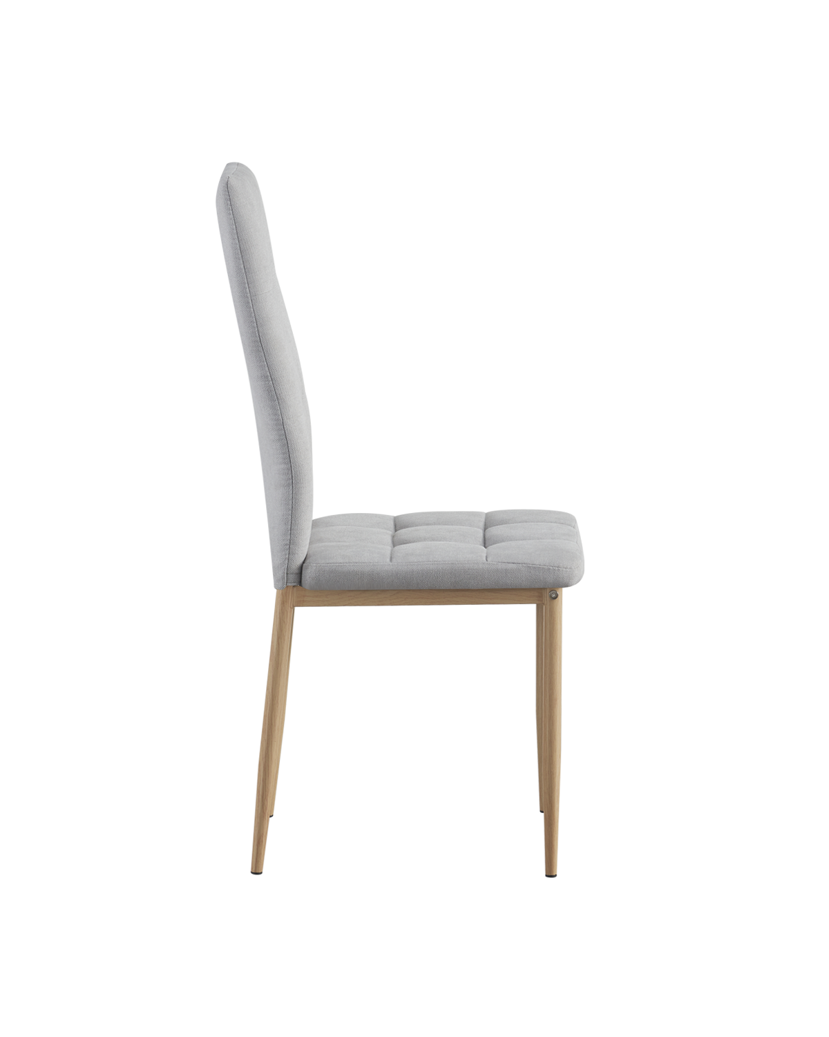 Set de 4 sillas de comedor tapizadas Leonor