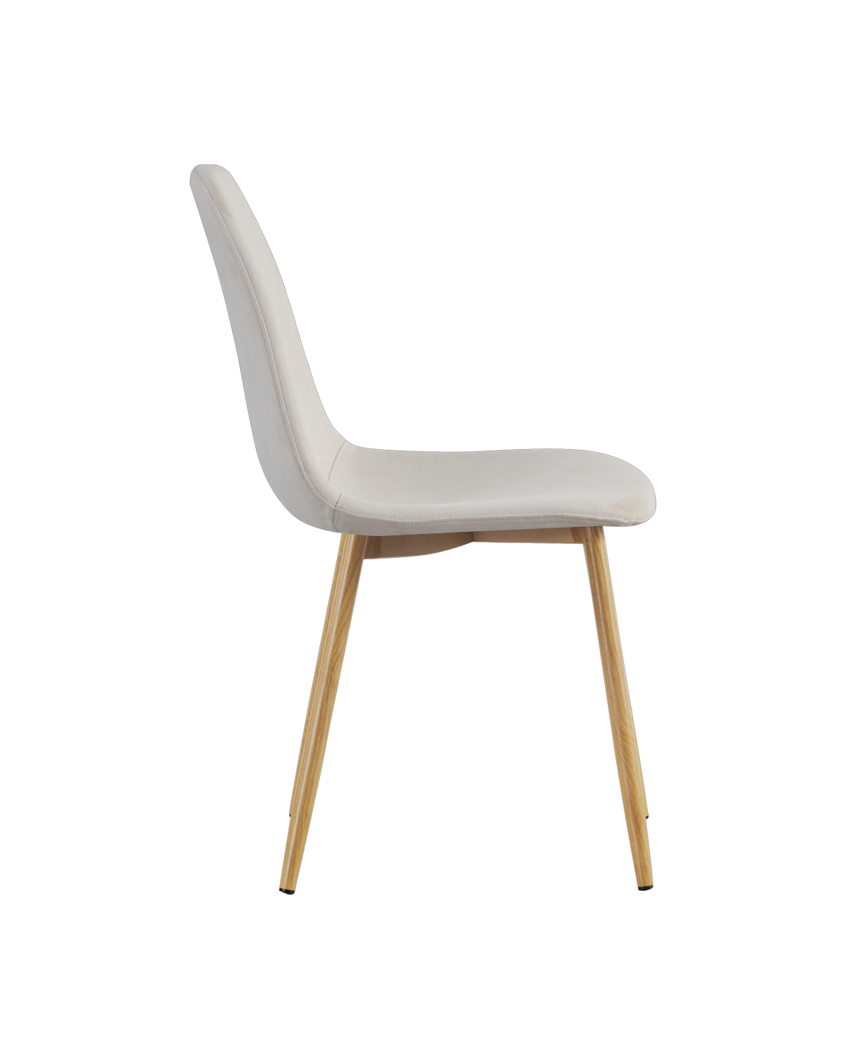 Set de 4 sillas de comedor tapizadas Deana