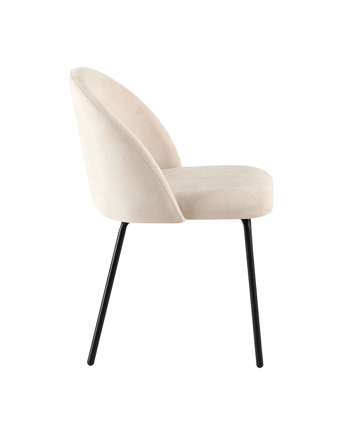 Set de 4 sillas de comedor tapizadas Grace