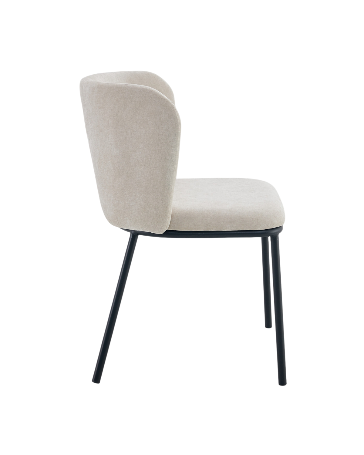 Set de 2 sillas de comedor tapizadas Glenna