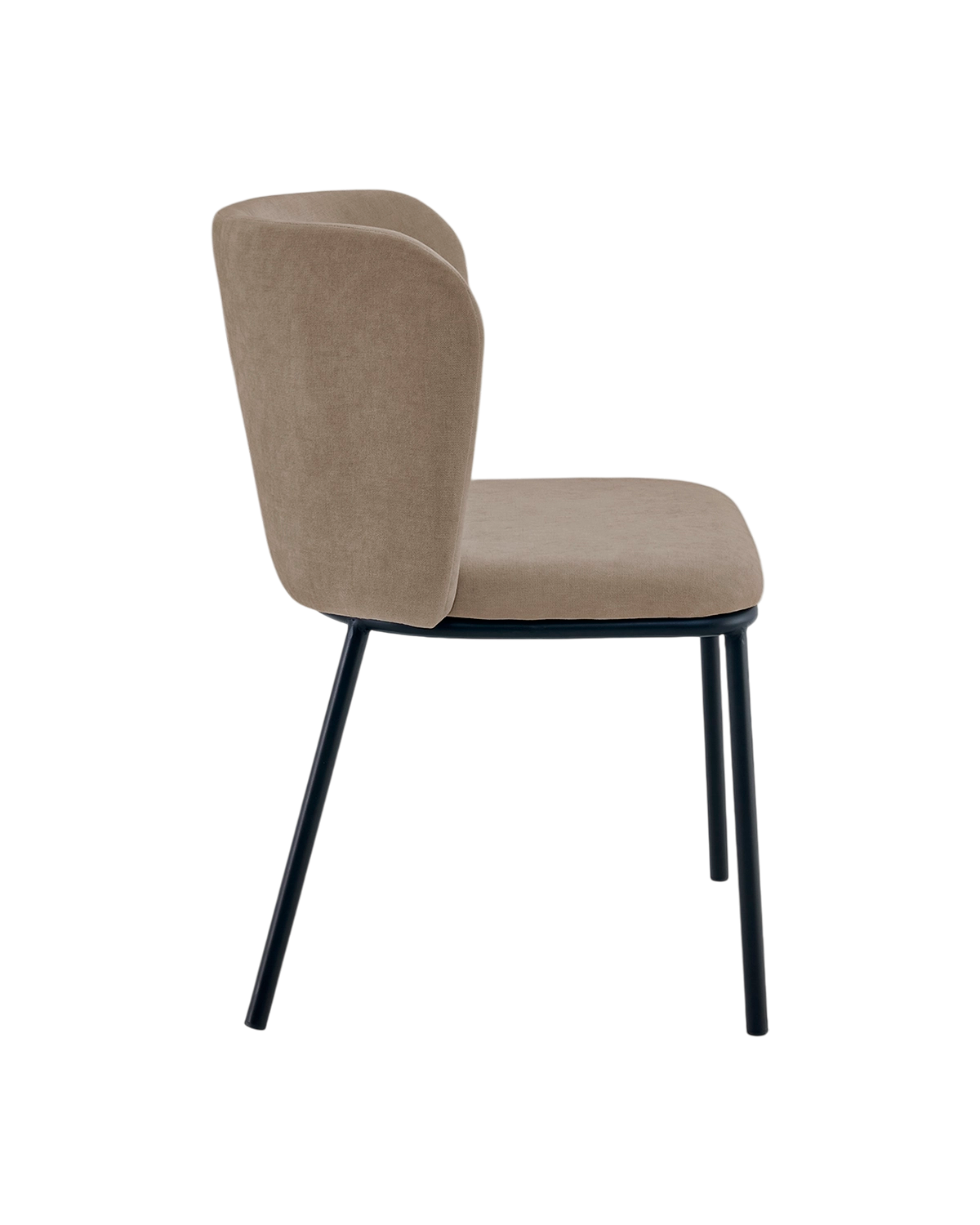 Set de 2 sillas de comedor tapizadas Glenna