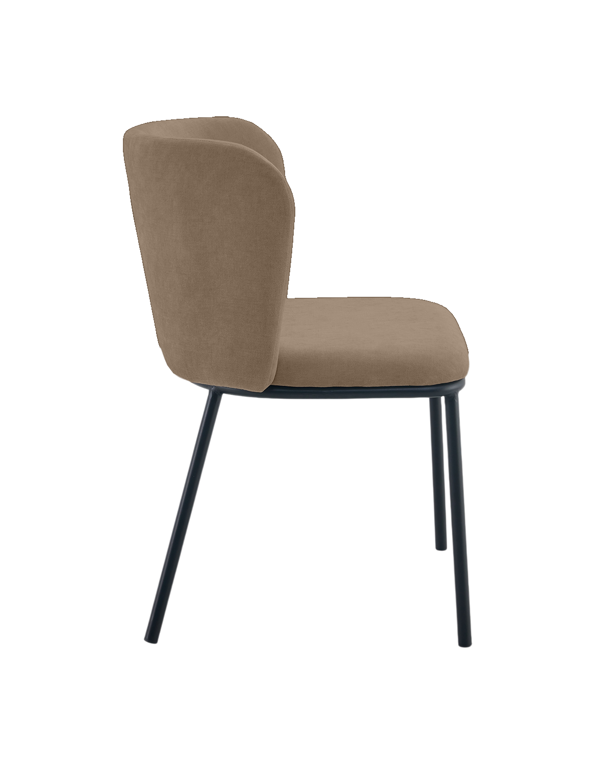 Set de 2 sillas de comedor tapizadas Glenna