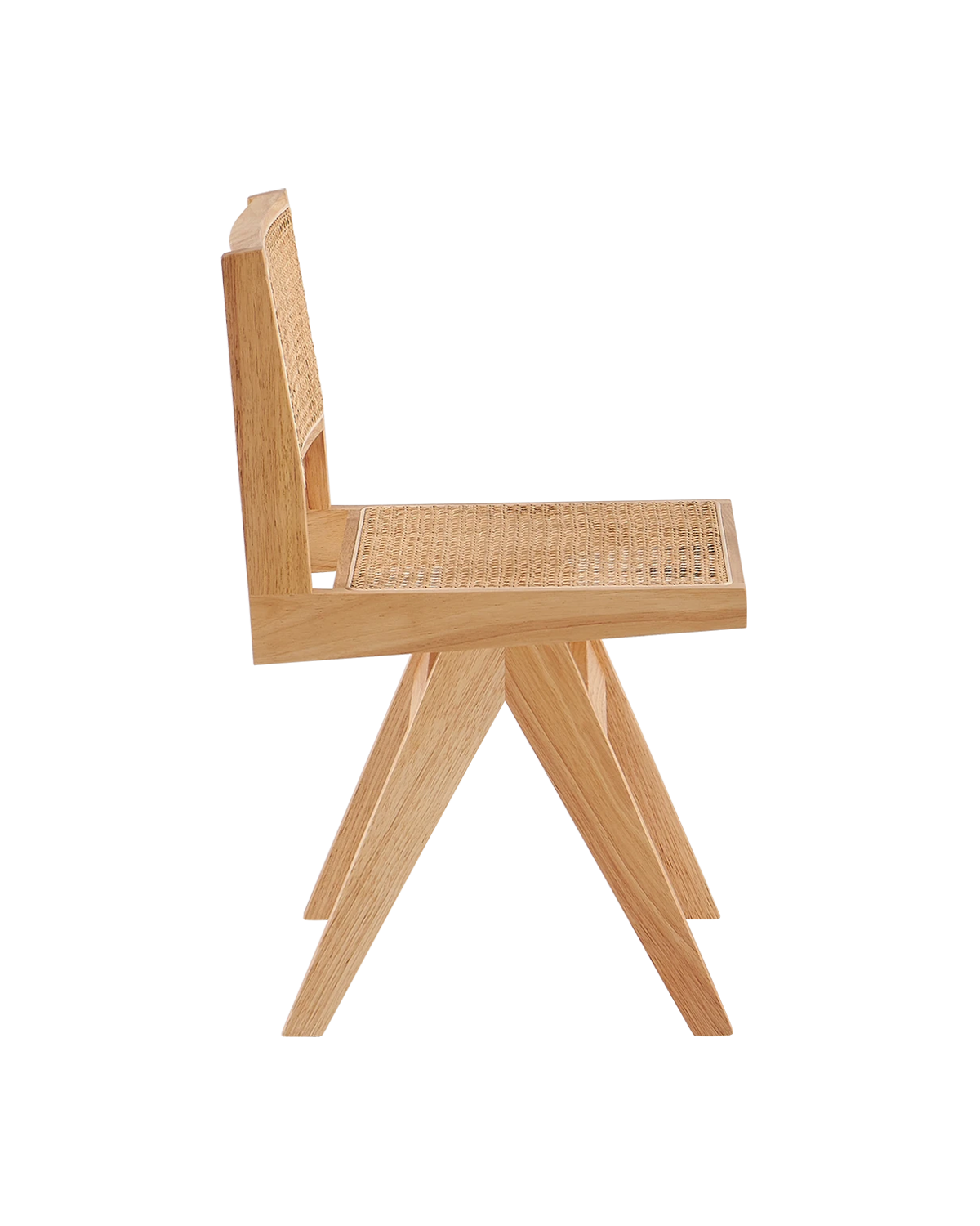 Set de 2 sillas de comedor en ratán Alana