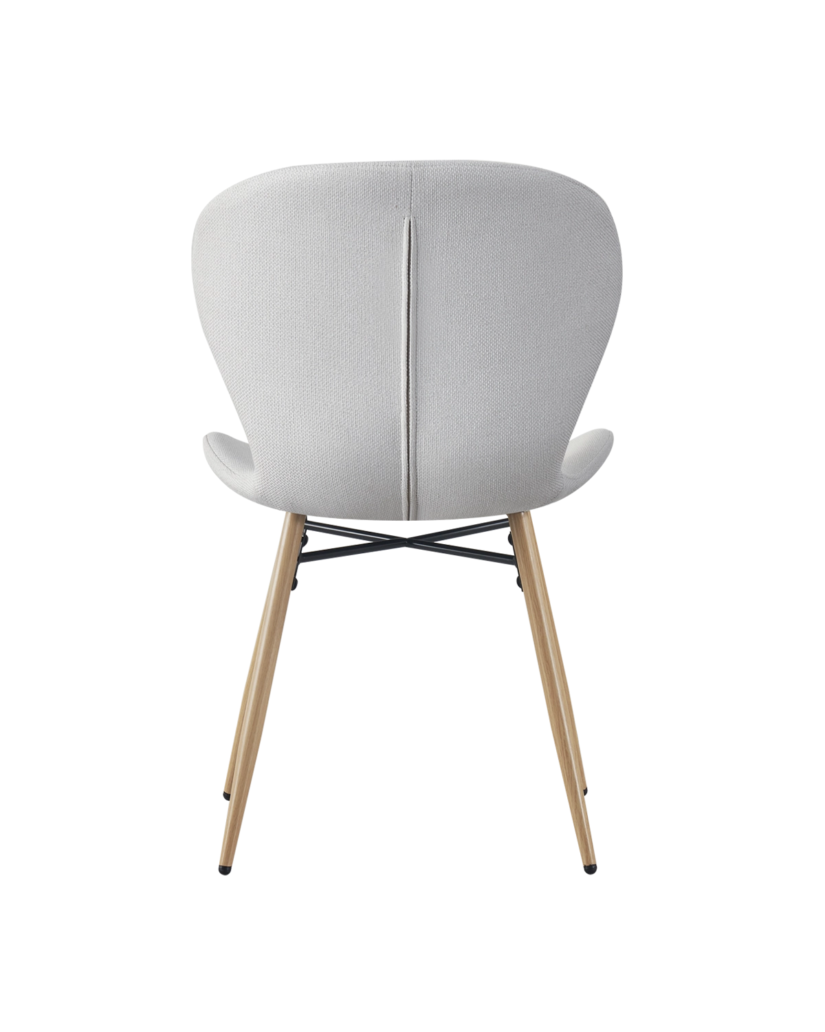 Set de 4 sillas de comedor tapizadas Helene