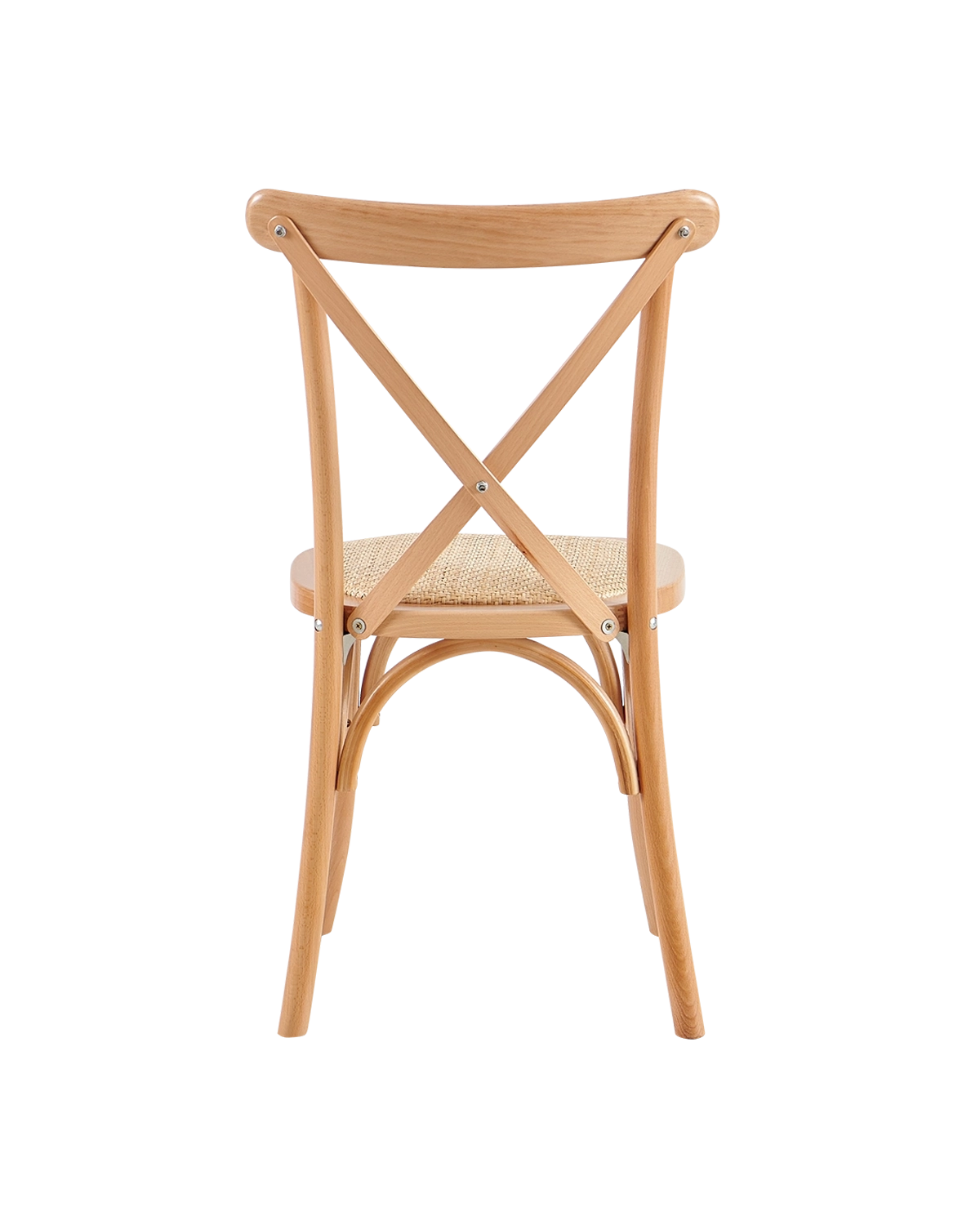 Set de 2 sillas de comedor en madera Cruz