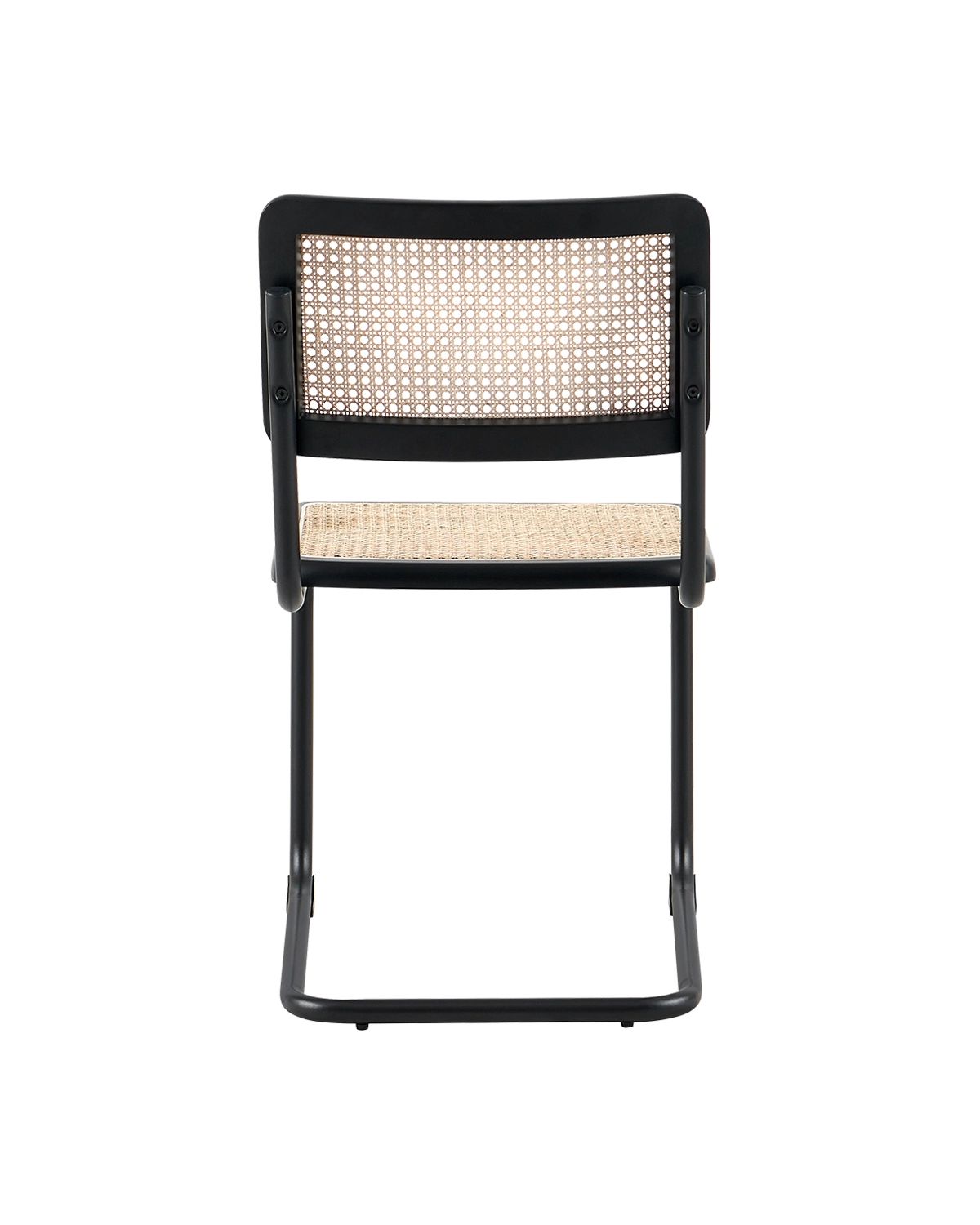 Set de 4 sillas de comedor en ratán Karyn