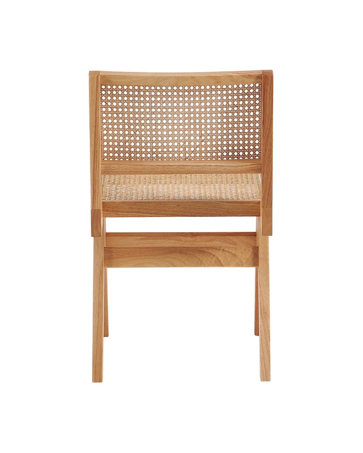 Set de 2 sillas de comedor en ratán Alana