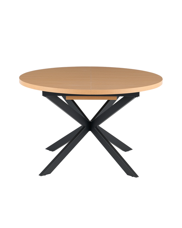 Mesa de comedor redonda extensible Elvia