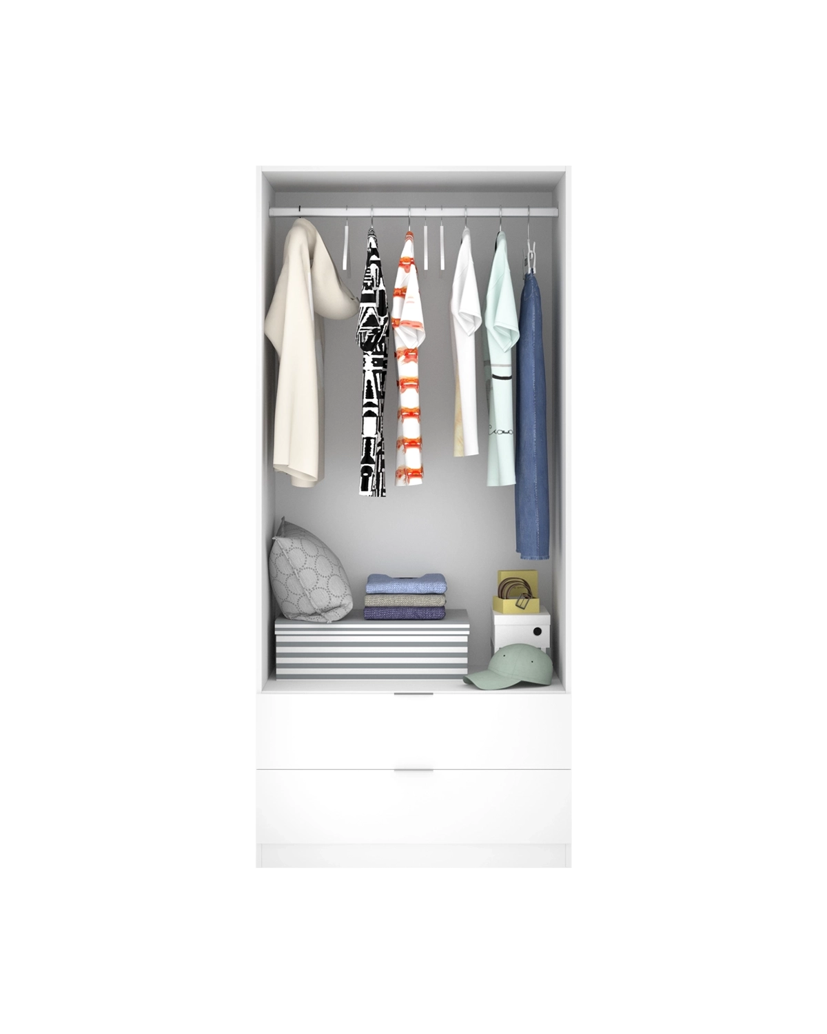 Armario de puertas batientes y cajones Essen