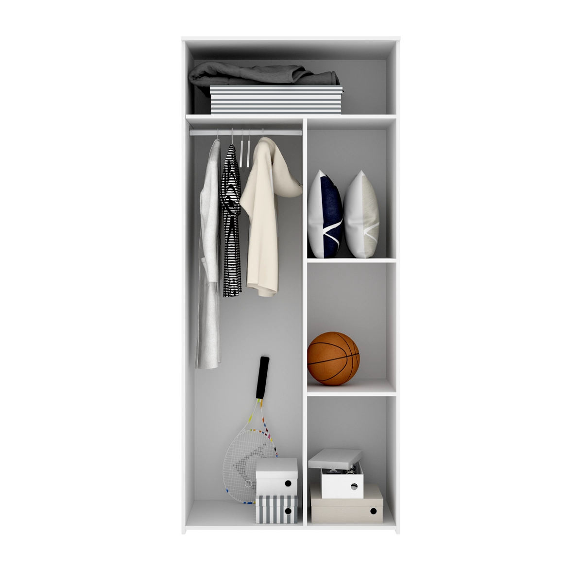 Armario de puertas batientes Dina