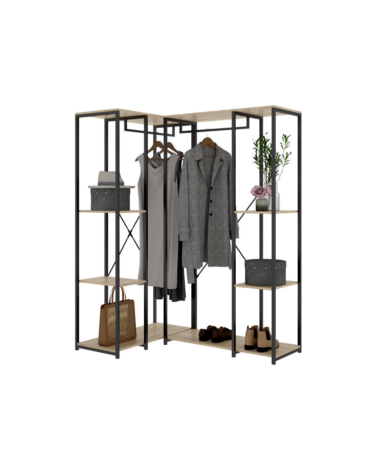 Armario vestidor rinconero Trok