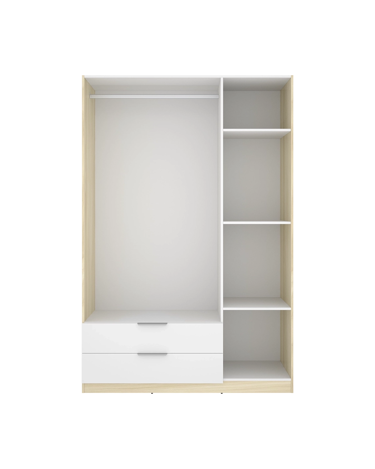 Armario de puertas batentes y cajones Emax