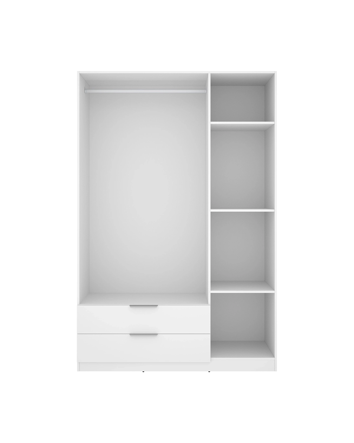 Armario de puertas batentes y cajones Emax