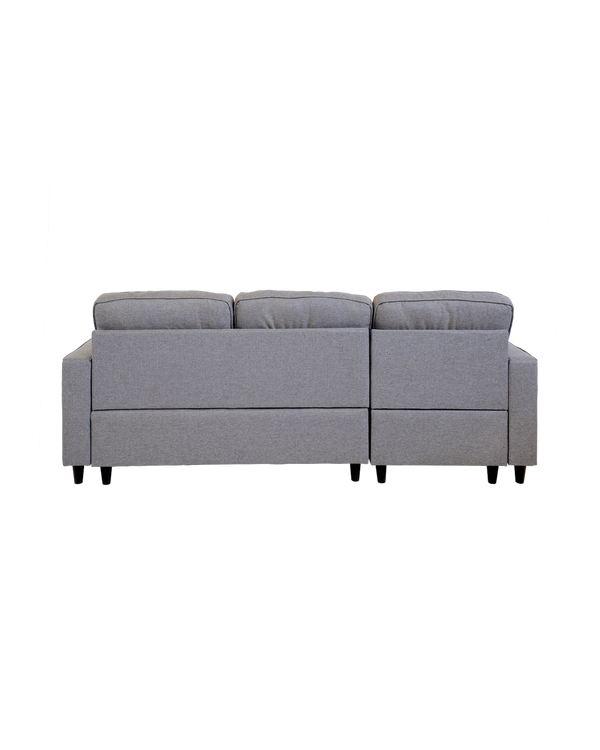Sofá con chaise longue reversible Karla